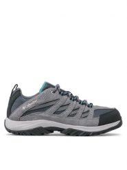 Columbia Trekkingi Crestwood BL4595 Szary. Szare obuwie sportowe damskie Columbia, ze skóry, bez zapięcia. Za 259.00 zł.