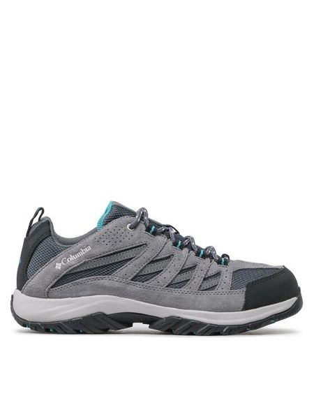 Columbia Trekkingi Crestwood BL4595 Szary. Szare obuwie sportowe damskie Columbia, ze skóry, bez zapięcia. Za 209.00 zł.