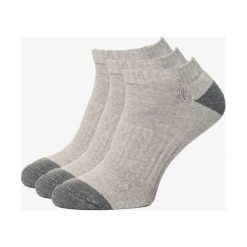 Timberland Skarpety 3Pp Organic Cotton , szary, rozmiar L. Szare skarpetki damskie Timberland, z aplikacjami, z bawełny. W wyprzedaży za 55.99 zł.
