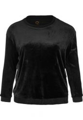 Bluza damska Q Sportswear Cacee. Czarne bluzy damskie ENDURANCE Q, m, bez wzorów, z poliesteru, eleganckie, bez ramiączek, bez kaptura. Za 157.50 zł.