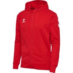 Bluza z kapturem i zamkiem błyskawicznym Hummel GO 2.0. Czerwone bluzy męskie Hummel, m, bez wzorów, z kapturem. Za 270.00 zł.