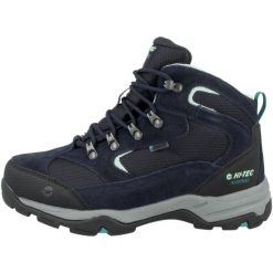 Buty trekkingowe damskie Hi-Tec Storm. Czarne obuwie trekkingowe damskie Hi-tec, z gumy, bez zapięcia. W wyprzedaży za 179.55 zł.