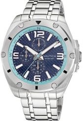 Zegarek Nautica Nautica NAPTCS225 Zegarek męski 44 mm. Zegarki męskie Nautica, bez wzorów. Za 679.99 zł.