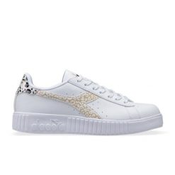Trampki damskie DIADORA GAME P STEP ANIMALIER 37. Białe trampki i tenisówki damskie Diadora, bez wzorów, bez zapięcia. Za 109.99 zł.