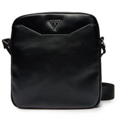 Saszetka Guess. Czarne saszetki i nerki męskie Guess, z aplikacjami. Za 209.99 zł.