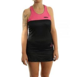 Vibor-a Naya T-shirt. Czarne t-shirty damskie VIBORA, s, bez wzorów, sportowe, bez kołnierzyka, bez ramiączek. W wyprzedaży za 125.90 zł.