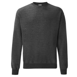 Bluza Rozpinana Dla Dorosłych Unisex Classic Heather. Szare bluzy męskie fruit of the loom, m, bez wzorów, bez ramiączek, bez kaptura. Za 79.99 zł.