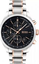 Zegarek Hugo Boss ZEGAREK MĘSKI HUGO BOSS 1513473 - GRAND PRIX (zh022b). Zegarki męskie Hugo Boss, bez wzorów. Za 899.00 zł.
