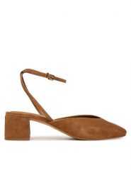 Aldo Czółenka Elianie 14295733 Brązowy. Brązowe czółenka damskie Aldo, bez wzorów, ze skóry, bez obcasa, bez zapięcia. Za 459.99 zł.