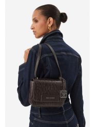 Armani Exchange Torebka XW001577 AF15774 U6032 Brązowy ciemny. Brązowe listonoszki damskie Armani Exchange, bez wzorów, ze skóry, bez dodatków. Za 489.99 zł.