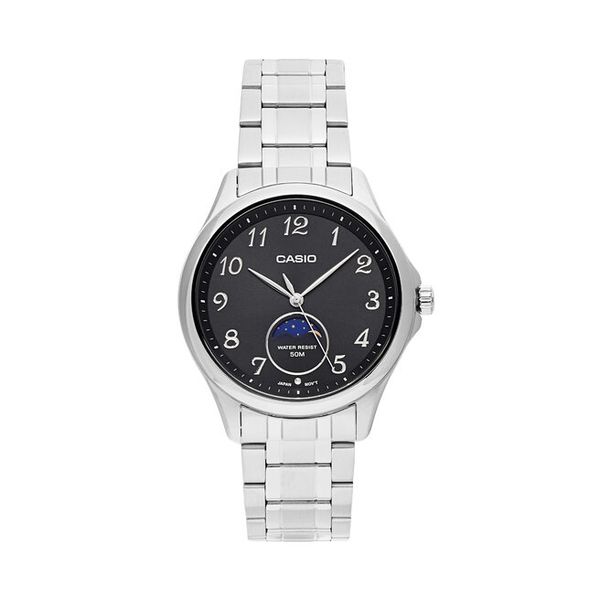 Zegarek Casio. Szare zegarki męskie Casio, bez wzorów, srebrne. Za 649.00 zł.