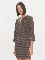 Liu Jo Sukienka codzienna MF3413 J4050 Czarny Regular Fit. Czarne sukienki damskie Liu Jo, na co dzień, bez wzorów, z syntetyku, bez kołnierzyka, bez ramiączek, proste. Za 699.99 zł.