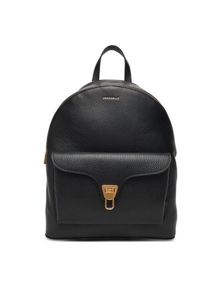 Coccinelle Plecak TFK Coccinelle Beat Grneratio E1 TFK 14 02 01 Czarny. Czarne plecaki damskie Coccinelle, bez wzorów, ze skóry. Za 1,149.00 zł.