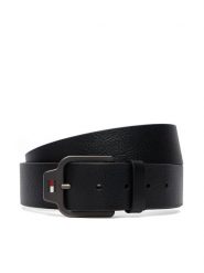 Tommy Jeans Pasek Tjm Scanton Seasonal 4.0 AM0AM14236 Czarny. Czarne paski męskie Tommy Jeans, z jeansu. Za 189.99 zł.