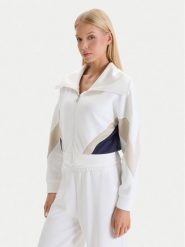 Beverly Hills Polo Club Bluza W126-BHLSS-1039-02X Écru Regular Fit. Białe bluzy damskie Beverly Hills Polo Club, s, bez wzorów, z syntetyku, bez ramiączek, bez kaptura. Za 169.99 zł.