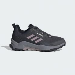 Damskie buty trekkingowe adidas Terrex AX4. Czarne obuwie trekkingowe damskie Adidas, bez zapięcia. W wyprzedaży za 399.20 zł.