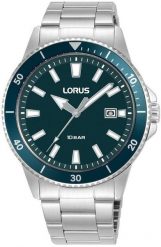 Zegarek Lorus Zegarek Lorus RH901SX9 męski niebieski 40 mm . Niebieskie zegarki męskie Lorus, bez wzorów. Za 309.00 zł.