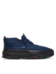 Vans Śniegowce Mid-Slip Puff VN0010W15TU1 Granatowy. Niebieskie buty zimowe męskie Vans, bez wzorów, z materiału, bez obcasa, bez zapięcia. Za 559.99 zł.