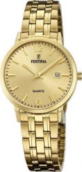 Zegarek Festina Damski F20514-3 złoty. Żółte zegarki damskie Festina, złote. Za 440.99 zł.