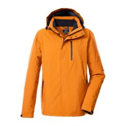 Kurtka z kapturem Killtec KOW 90. Brązowe kurtki męskie KILLTEC, m, bez wzorów, z kapturem. Za 522.00 zł.