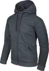 Helikon-Tex Helikon-Tex Bluza Urban Tactical Hoodie (FullZip) Czarno-Szara 3XL. Czarne bluzy męskie HELIKON-TEX, m, bez wzorów, bez ramiączek, bez kaptura. Za 259.00 zł.