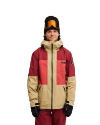 Kurtka śniegowa techniczna dla Mężczyzn FOREVER STRETCH GORE-TEX® Beżowy. Brązowe kurtki męskie Quiksilver, m, bez wzorów, z gore-texu, bez kaptura. Za 1,809.99 zł.