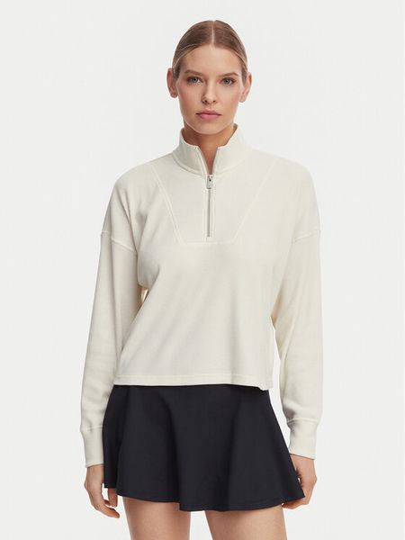 Roxy Bluza ERJKT04388 Biały Regular Fit. Białe bluzy damskie Roxy, m, bez wzorów, bez ramiączek, bez kaptura. Za 100.99 zł.