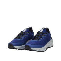 Lekkie, oddychające buty trekkingowe Jack Wolfskin. Niebieskie trekkingi męskie Jack Wolfskin, z materiału, bez zapięcia. Za 521.00 zł.