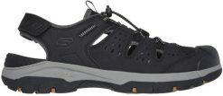 Skechers męskie sandały MENARD 205113 BLK 42,5. Sandały męskie Skechers, bez wzorów, sportowe, bez zapięcia. Za 505.31 zł.