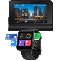 70Mai Dash Cam A800S 4K + Maimo Watch FLOW BLACK. Wideorejestratory 70mai. Za 1,199.00 zł.