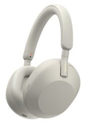 Słuchawki Sony WH-1000XM5 nauszne bluetooth srebrne. Szare słuchawki bezprzewodowe SONY. Za 1,135.99 zł.