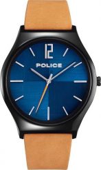 Zegarek Police Zegarek męski Police PL.15918JSB-03 brązowy. Brązowe zegarki męskie Police, bez wzorów. Za 463.00 zł.