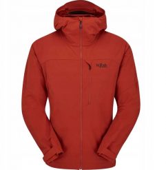 Kurtka torque-tuscan red-l RAB. Czerwone kurtki męskie NoName, l, bez wzorów, bez kaptura. Za 794.32 zł.