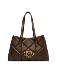LOVE MOSCHINO Torebka JC4033PP1PLC0300 Brązowy. Brązowe shopperki damskie Love Moschino, bez wzorów, ze skóry, bez dodatków. Za 1,099.00 zł.