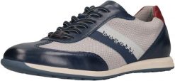 Bugatti Bugatti męskie buty sportowe 311A9Q051069-4012 blue/light grey 45. Niebieskie buty sportowe męskie Bugatti, bez wzorów, bez zapięcia. Za 449.99 zł.