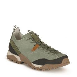 Buty sportowe trekkingowe damskie Aku Nativa lekkie wytrzymałe. Zielone obuwie sportowe damskie Aku, bez wzorów, bez zapięcia, trekkingowe. Za 369.00 zł.