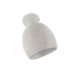 Czapka narciarska TIMELESS. Niebieskie czapki damskie WED'ZE, bez wzorów, z dzianiny. Za 49.99 zł.
