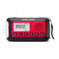 Radio alarmowe Midland ER100 z akumulatorem 2600mAh. Radia Midland. Za 330.99 zł.