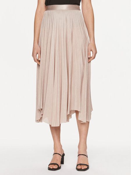 Boss Spódnica plisowana Exala 50512906 Beżowy Regular Fit. Brązowe spódnice damskie Boss, xl, bez wzorów, z syntetyku, midi. Za 699.99 zł.