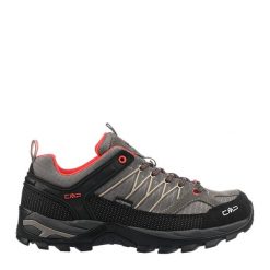 Buty trekkingowe męskie CMP RIGEL LOW. Brązowe trekkingi męskie CMP, ze skóry, bez zapięcia. Za 329.99 zł.