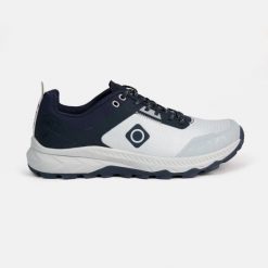 YOSHI M Izas Męskie buty do pieszych i trekkingu o średniej wysokości. Niebieskie buty zimowe męskie IZAS, bez wzorów, bez obcasa, bez zapięcia. Za 269.52 zł.