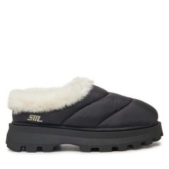 Śniegowce Steve Madden. Czarne śniegowce damskie Steve Madden, bez zapięcia. Za 479.99 zł.