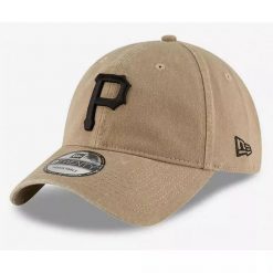 Czapka z daszkiem New Era Pirates 9TWENTY MLB Core Classic. Brązowe czapki damskie New Era, bez wzorów, sportowe. Za 141.00 zł.