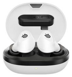 SteelSeries Arctis GameBuds Białe. Białe słuchawki bezprzewodowe STEELSERIES. W wyprzedaży za 499.00 zł.