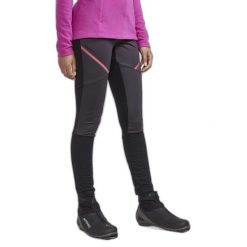 Legginsy damskie Craft Core Glide Wind. Czarne legginsy damskie Craft, bez wzorów. Za 433.80 zł.