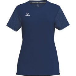 T-shirt Erima T&f Wings Function w kolorze niebieskim. Niebieskie t-shirty damskie Erima, bez wzorów, z materiału, sportowe, bez kołnierzyka, bez ramiączek. Za 216.50 zł.