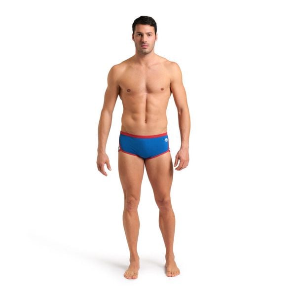 Szorty Kąpielowe Arena Icons Swim Low Waist Short. Niebieskie kąpielówki męskie ARENA, m, bez wzorów, z materiału. Za 149.00 zł.