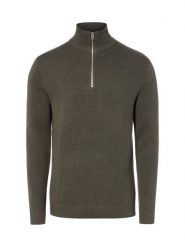 Jack & Jones sweter typu troyer Mężczyźni Bawełna zielony, S. Zielone swetry męskie Jack & Jones, m, bez wzorów, z bawełny, bez kołnierzyka, bez ramiączek. Za 299.95 zł.