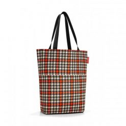 Torba cityshopper 2 glencheck red. Czerwone torby na laptopa damskie Reisenthel, bez wzorów, z materiału, na ramię. Za 133.90 zł.