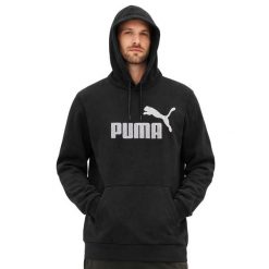 Bluza sportowa kangurka z kapturem męska Puma Hoodle II. Czarne bluzy sportowe męskie Puma, m, bez wzorów, z kapturem. Za 119.00 zł.